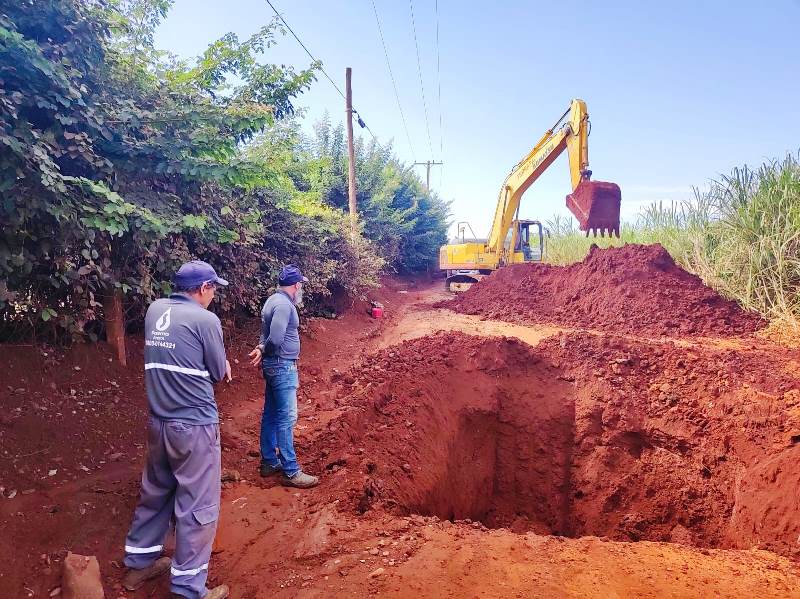 Munic Pio De Araras Saema Realiza Interven O Em Adutora Da Represa