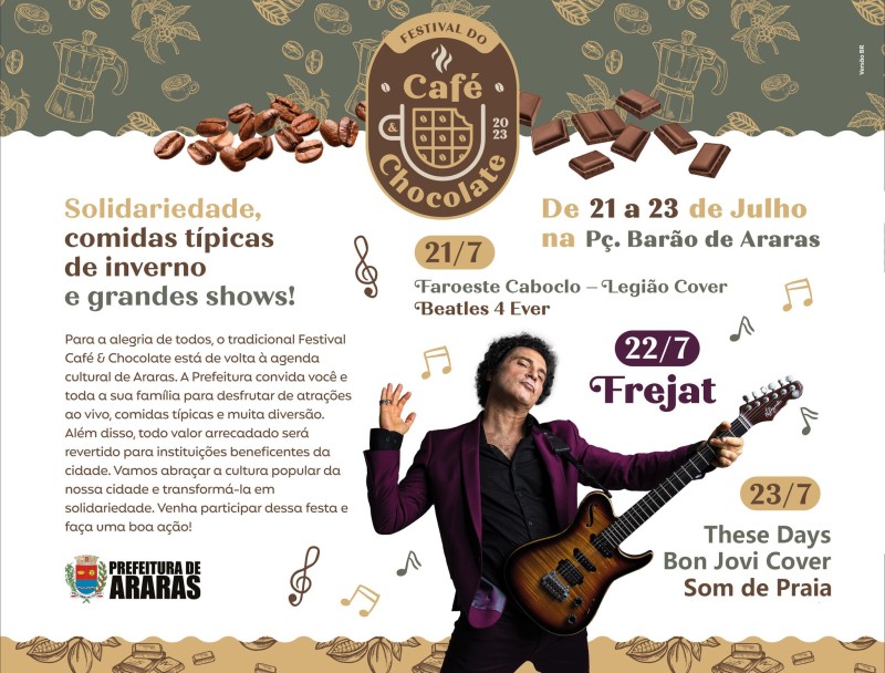 Definidos os shows da Festa do Peão de Araras 2023 – RCA1