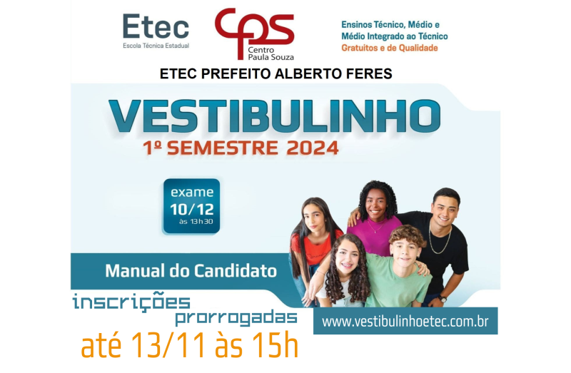 ETEC abre inscrições para o Vestibulinho 2019 - Sindicato dos Empregados no  Comércio